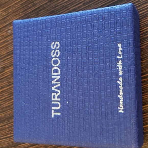 Turandoss 14K Rose Gold Plated 1 Inch Diameter Chunky Hoops - Picture 8 of 8